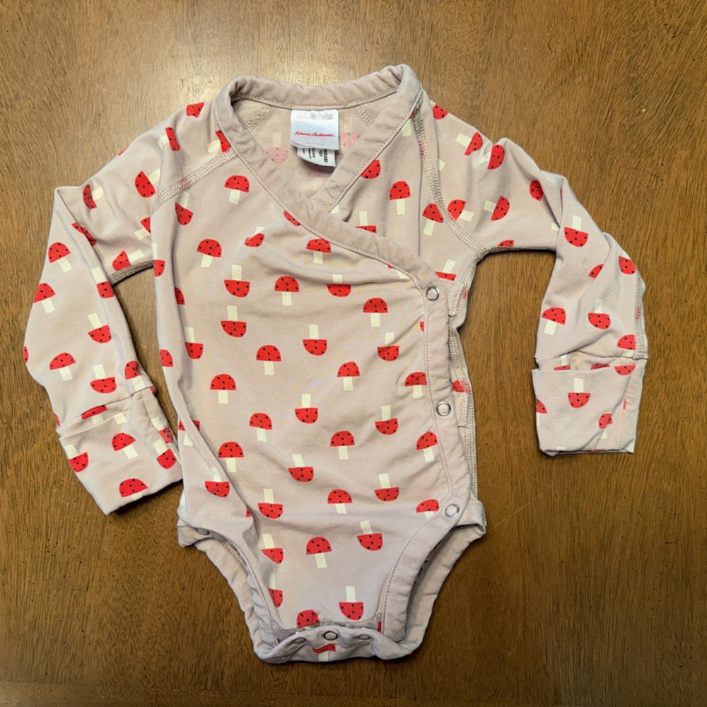 Hanna Andersson Laylette Wiggle Set in HannaSoft size 6-12mo - Picture 2 of 5